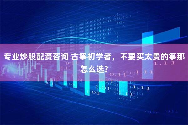 专业炒股配资咨询 古筝初学者,不要买太贵的筝那怎么选?